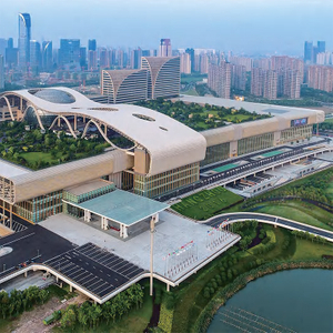Airport Steel Roofs 1.5km Spans, 3 FloorsMonth Build