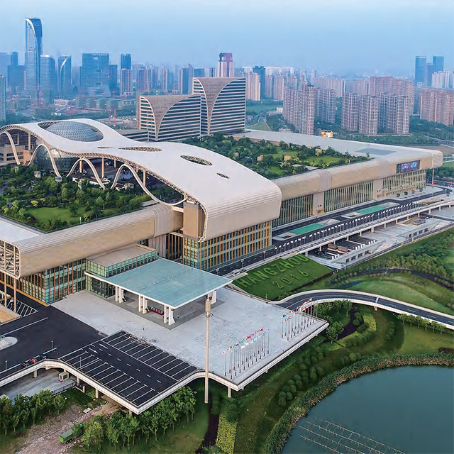 Airport Steel Roofs 1.5km Spans, 3 FloorsMonth Build
