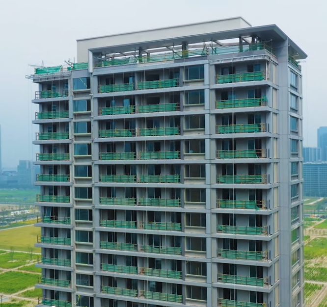 Mature Technology Steel Structure High-rise Residential Community