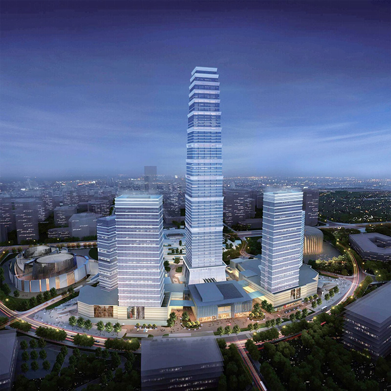 Multi Storey High Rise Steel Structure