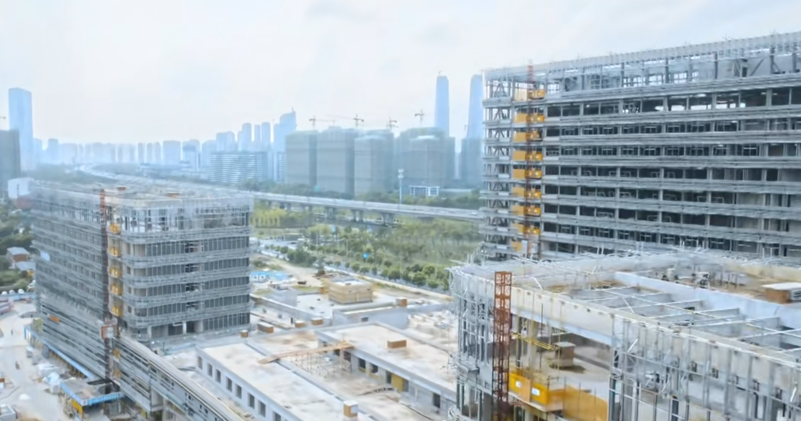 Famous Steel Group Large-scale Multilayer Steel Structure Hospital