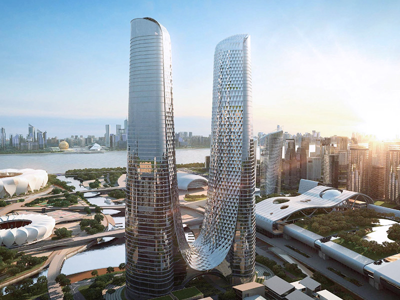 Comparision between steel structure and reinforced concrete structure