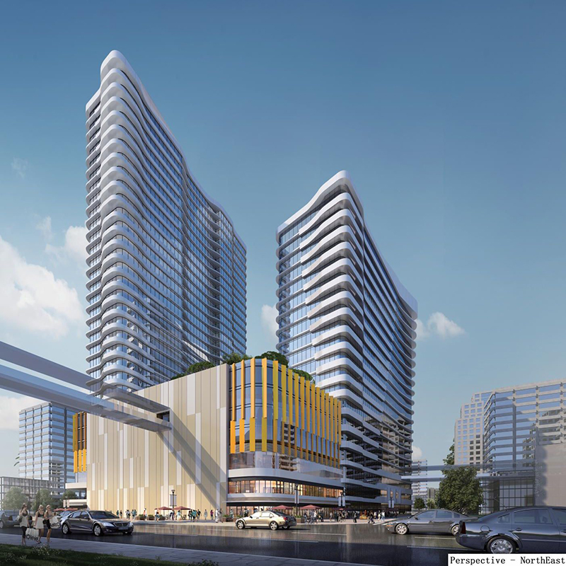 Green Steel Towers 90% Recycled Material, Net-Zero Ready