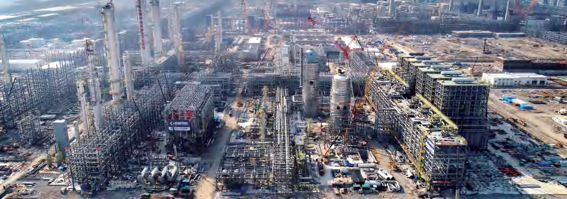 Oil And Gas Chemical Heavy-Duty Industrial Steel Structure Plant