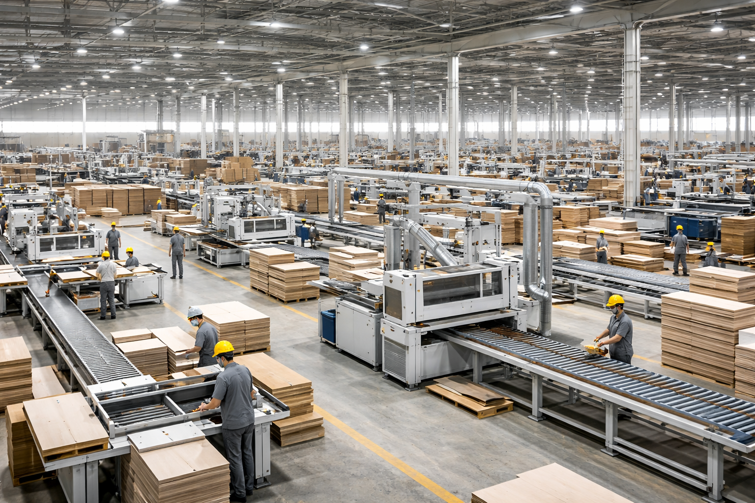 Large-Scale Manufacturing Plants